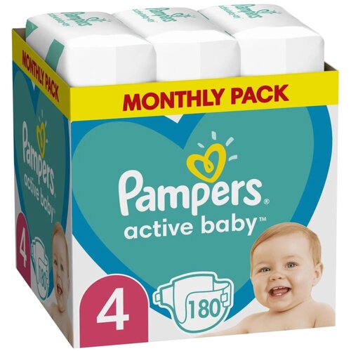 Pampers Active Baby pelene Cene