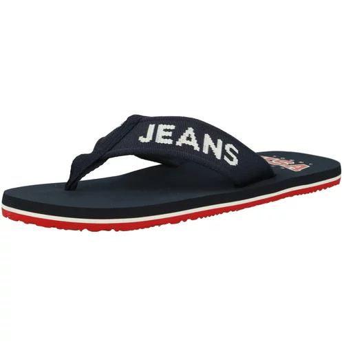 Tommy Jeans Japonke nočno modra / rdeča / bela