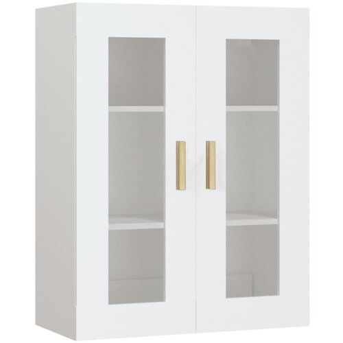 Maison Chic Viseča Stenska omarica - Zidna omarica bela 69,5x34x90 cm iu400, (22062984) Slike