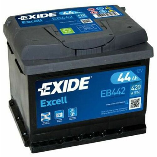 Еxide akumulator za automobile 44D EXELL Slike