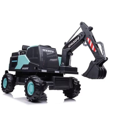 Lean Toys Otro&amp;scaron;ki bager Volvo 12V z zajemalko modra Slike