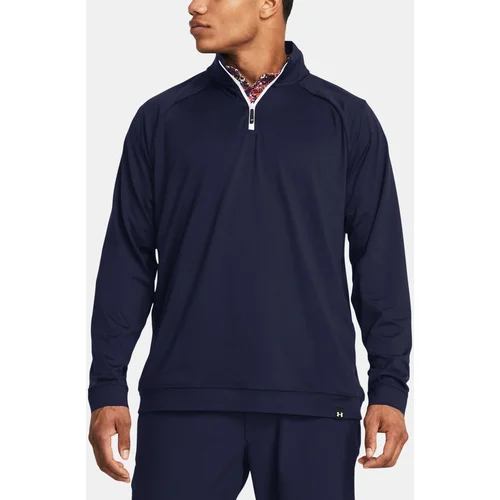 Under Armour Sweatshirt UA Midlayer QZ LB-BLU - Men