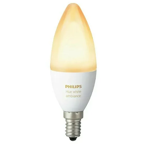 Philips hue LED žarulja White Ambiance (E14, 5,2 W, Podesiva temperatura boje, 470 lm, 1 Kom.)