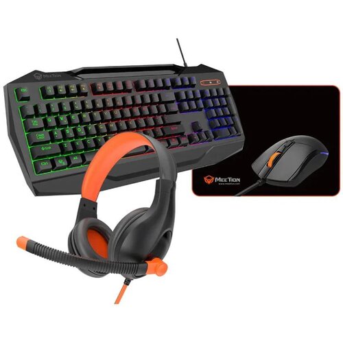 MeeTion C490 gejmerski set 4U1: tastatura, hp slušalice, miš, podloga Cene