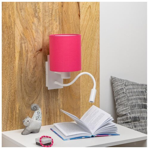  Brilagi - LED zidna lampa NUBILA 1xE27/25W/230V + LED/3W bela/ružičasta Cene