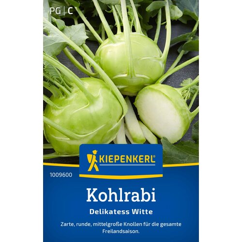 KIEPENKERL Koleraba &amp;quot;bela delikatesna&amp;quot; - 1 pkt. Slike