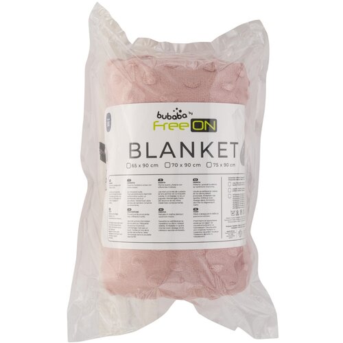 Bubaba by FreeON dekica minky, 75x90 cm pink Slike