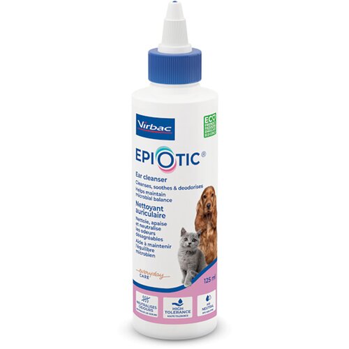 Virbac Epiotic sredstvo za či&amp;scaron;ćenje uha - 2 x 125 ml Slike