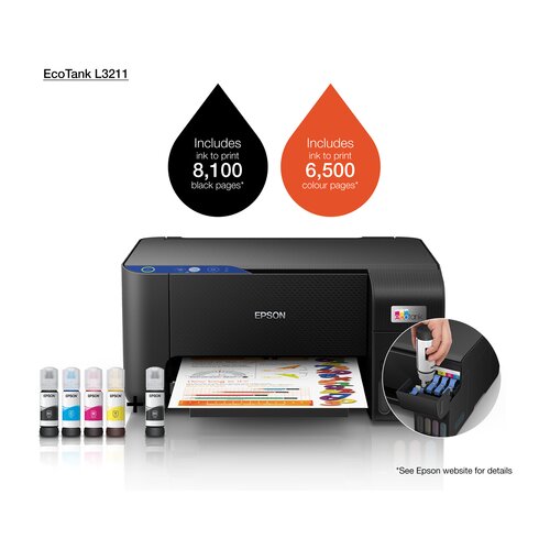 Epson multifunkcijski &amp;scaron;tampač ecotank L3211 Slike
