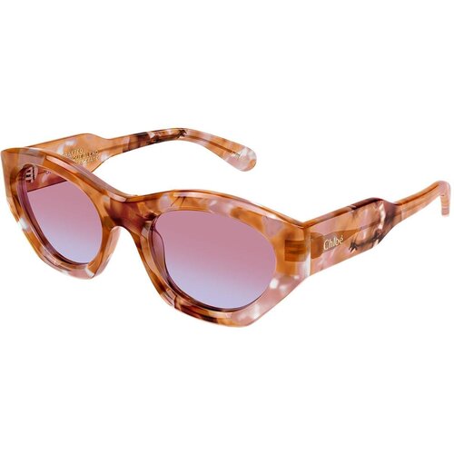 Chloe CH0220S 013 ONE SIZE (53) Havana/Roza Slike