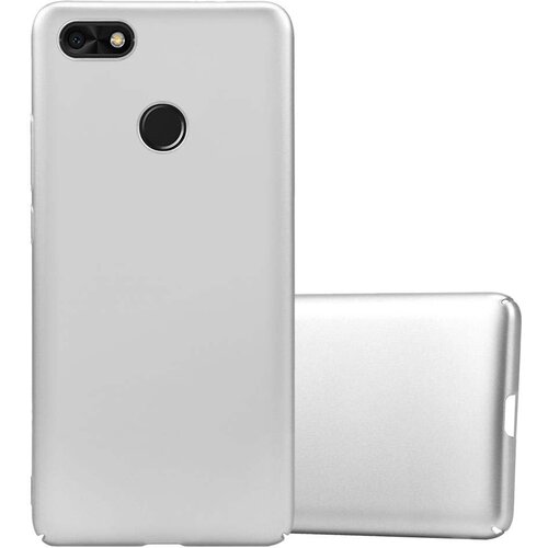 Cadorabo Case, združljiv s Huawei v kovinskem srebru - trdi za&scaron;čitni pokrov v kovinskem videzu pred praskami in udarci, (20569159) Cene