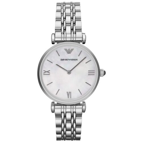 Emporio Armani Analogne ure ar1682 Srebrna Cene
