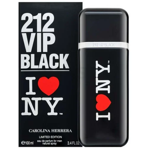 Parfem za muškarce Carolina Herrera EDP 212 VIP Black I Love NY 100 ml