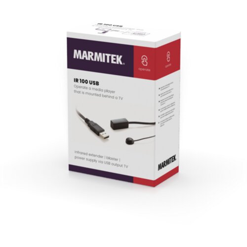 Marmitek IR 100 USB - infrardeči podalj&scaron;ek\, Blaster\, Napajanje prek USB TV izhoda IR 100 USB IR raz&scaron;iritev črna, (20411334) Cene