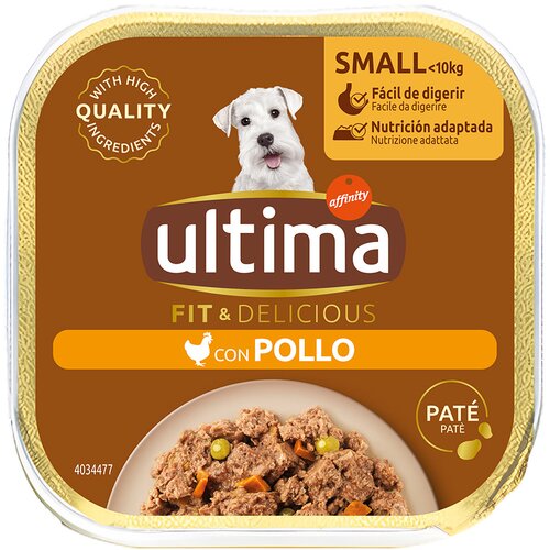 Affinity Ultima Ultima Fit & Delicious Pat&eacute; Mini za pse 22 x 150 g - Pi&scaron;čanec Cene