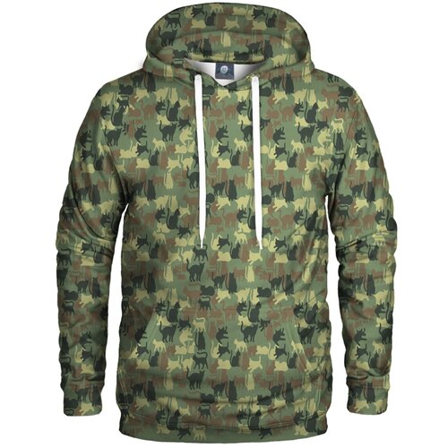 Aloha From Deer Unisex's Camo Cats Pullover Hoodie H-K AFD090 Cene