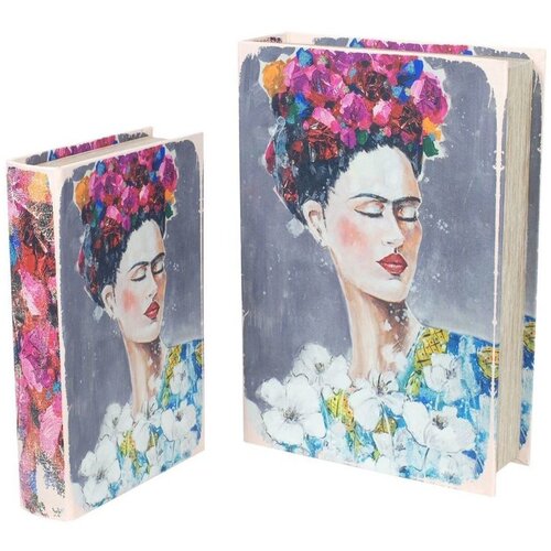 Signes Grimalt Kutije Za Knjige Frida Set 2U Multicolour Slike