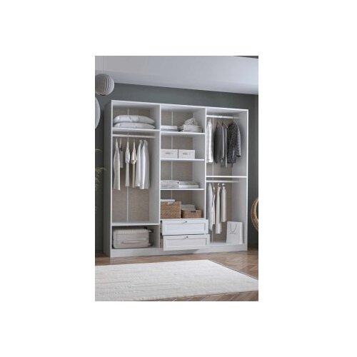 Hanah home garderober terra 6 210 white Slike