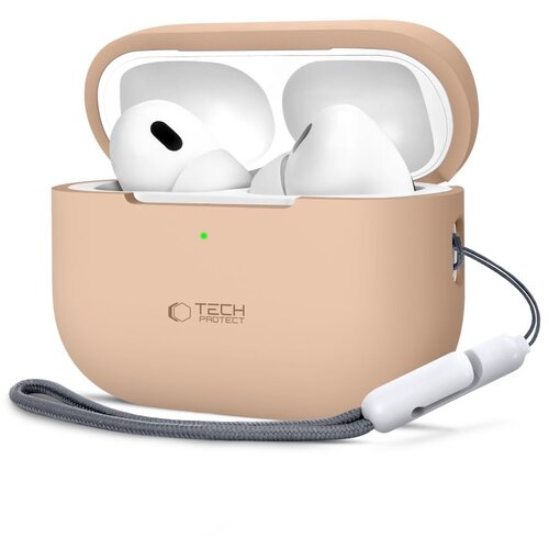 TECH-PROTECT SILIKONSKI OVITEK ZA APPLE AIRPODS PRO 1/2 CAFFE LATTE, (22006464) Cene