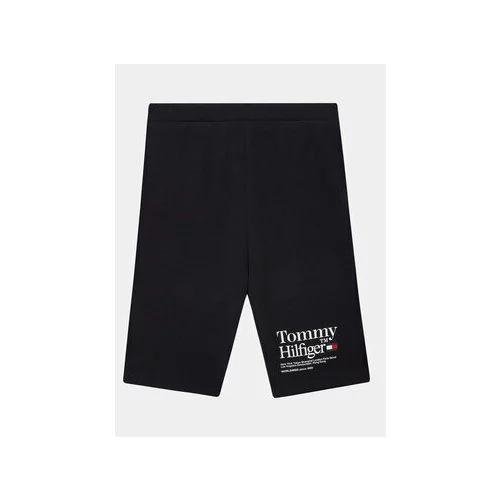 Tommy Hilfiger Športne kratke hlače Timeless KG0KG07253 Mornarsko modra Slim Fit