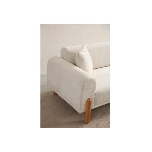 Atelier Del Sofa Trosed Lyke, 228x88x75 cm, Krem boja Slike