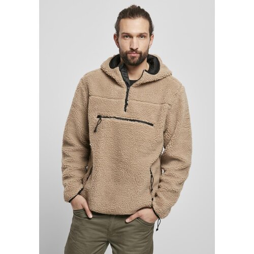 Urban Classics Teddyfleece Worker Pullover Camel Cene
