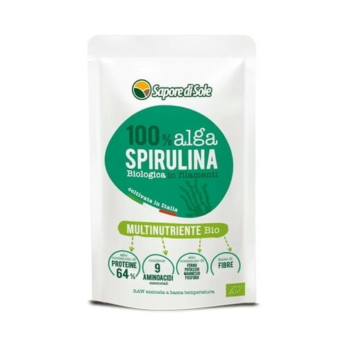 Sapore di Sole bio italijanske spirulina alge v filamentih Cene