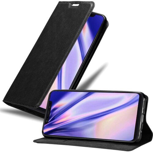 Cadorabo Ohi&scaron;je, združljivo z Xiaomi Mi 8 v nočna črna - Za&scaron;čitni ovitek z magnetnim zapiranjem, stoječo funkcijo in režo za kartice, (20558401) Cene