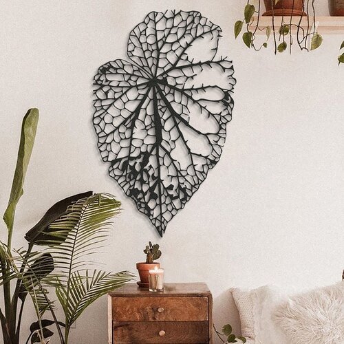 Wallity autumn - APT319LS black decorative metal wall accessory Cene