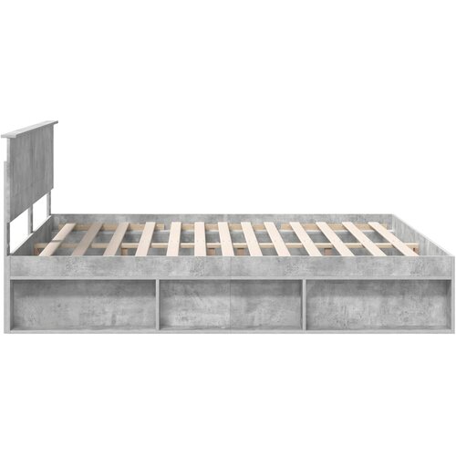  Krevetna konstrukcija Beton 180 x 200 cm Konstruirano drvo Slike