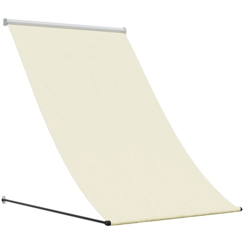 Maison Chic Zložljiva tenda - Senčniki krem 150x150 cm tkanina in jeklo, (22038697) Slike