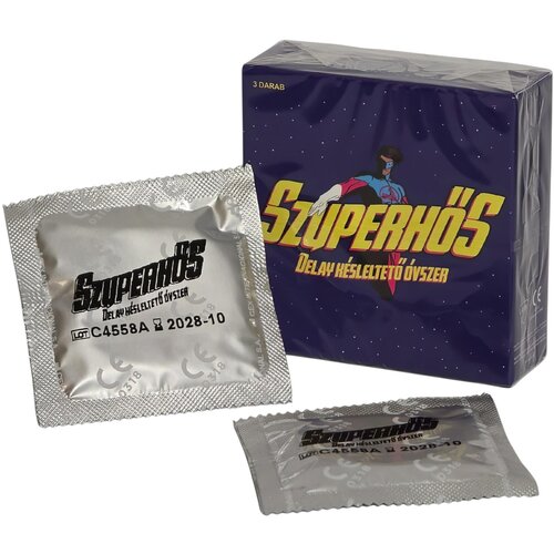 Drugo Superjunak - kondom s odgođenim učinkom (3 kom) Slike