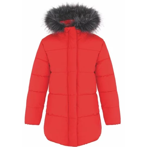 LOAP TOMKA Zimski kaput za djevojčice, crvena, veličina