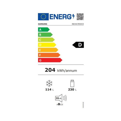 Samsung RB34A7B5DCE kombinovani frižider ( RB34A7B5DCE/EF ) Slike