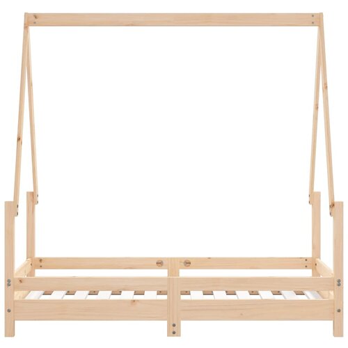  Okvir za dječji krevet 70 x 140 cm od masivne borovine Slike