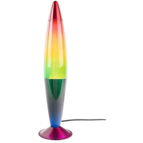 Leitmotiv Zelena staklena lava lampa (visina 41,5 cm) Rainbow Rocket Lava &amp;ndash; Slike