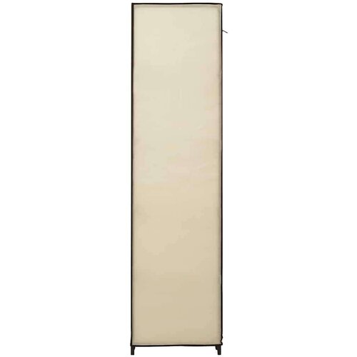 VidaXL Ormar od tkanine s odjeljcima i &amp;scaron;ipkama krem 150 x 45 x 176 cm Slike
