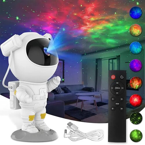  projektor zvezdano nebo galaxy astronaut Cene
