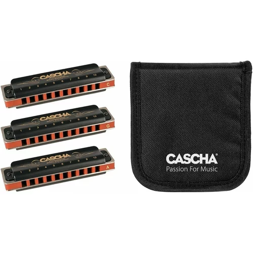 Cascha HH 2343 Professional Blues Pack 3 Diatonske usne harmonike