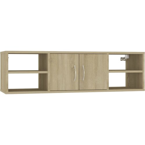 Maison Chic Stenska polica - Viseča Polica sonoma hrast 102x30x29 cm inženirski les, (21793516) Cene