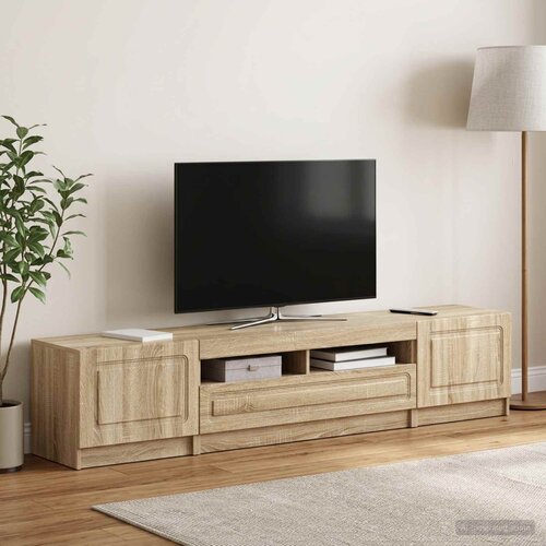  LED TV kabinet UTRECHT 3 kom. Hrast sonoma Konstruirano drvo Smeđa 100 x 35 x 40 cm Cijene