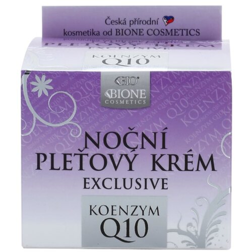 Bione Cosmetics Exclusive Q10 noćna krema za lice 51 ml Slike