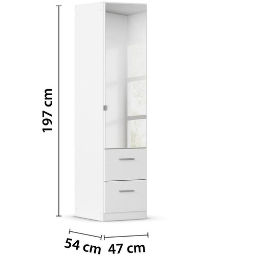 Home24 OMARA S KLASIČNIMI VRATI, bela Slike
