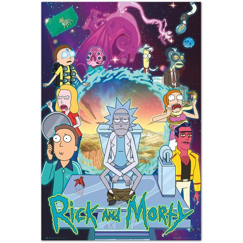 Grupo PLAKAT RICK & MORTY SEZONA 4, (20837774) Cene