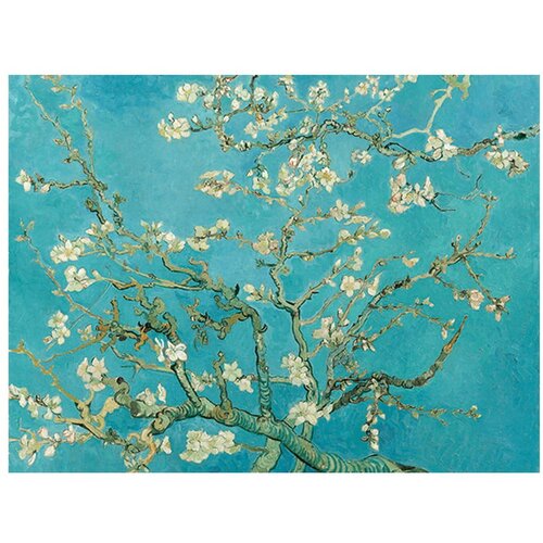 Fedkolor Reprodukcija slike Vincent van Gogh - Almond Blossom, 40 x 30 cm Slike