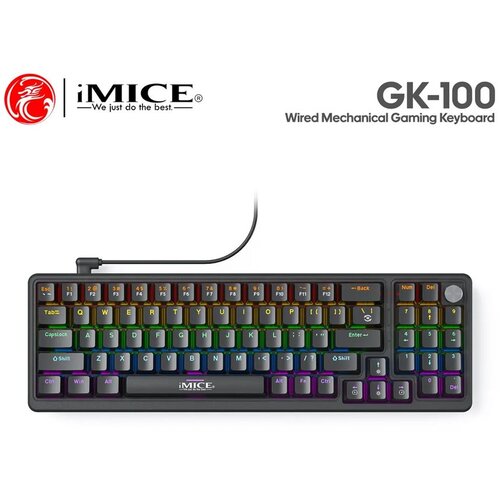  MEHANICKA TASTATURA GK-100 CRNI IMICE Cijene