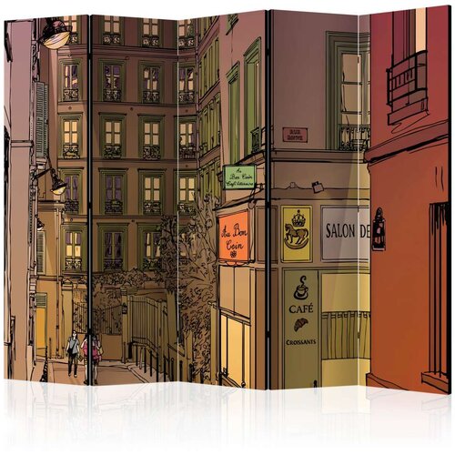  Paravan u 5 dijelova - Supper in Paris II [Room Dividers] 225x172 Slike