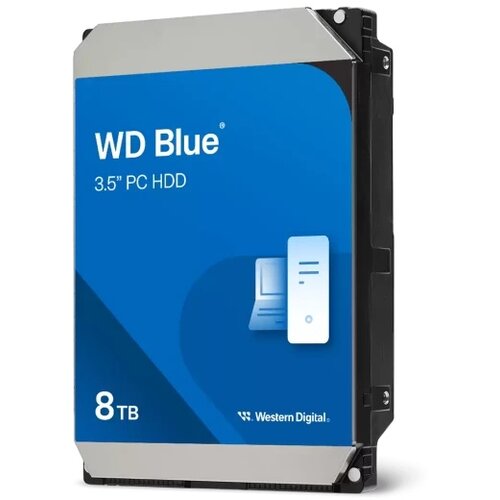 Western Digital HDD WD Blue 8TB SATA 6Gb/s Desktop, (5000311704) Slike