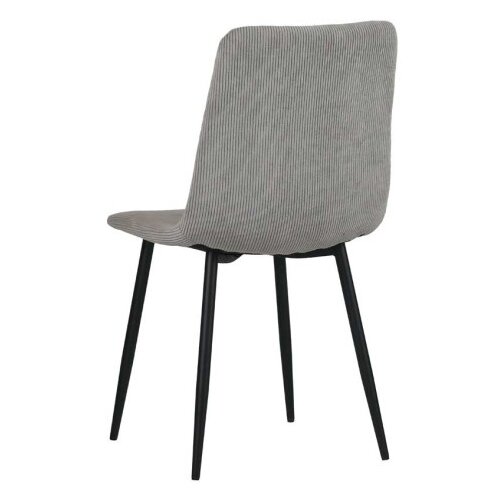  Trpezarijska stolica DC812 Siva /Noge crne mat 520x430x840 mm ( 779-640 ) Cene