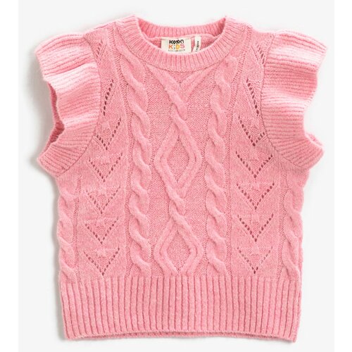 Koton Sweater Vest - Pink - Regular fit Cene